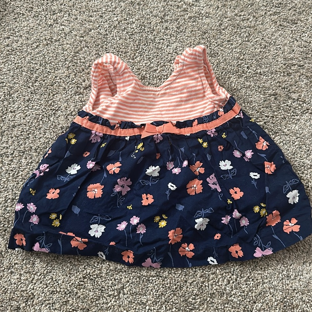 Carter’s baby girl dress 3m with diaper cover